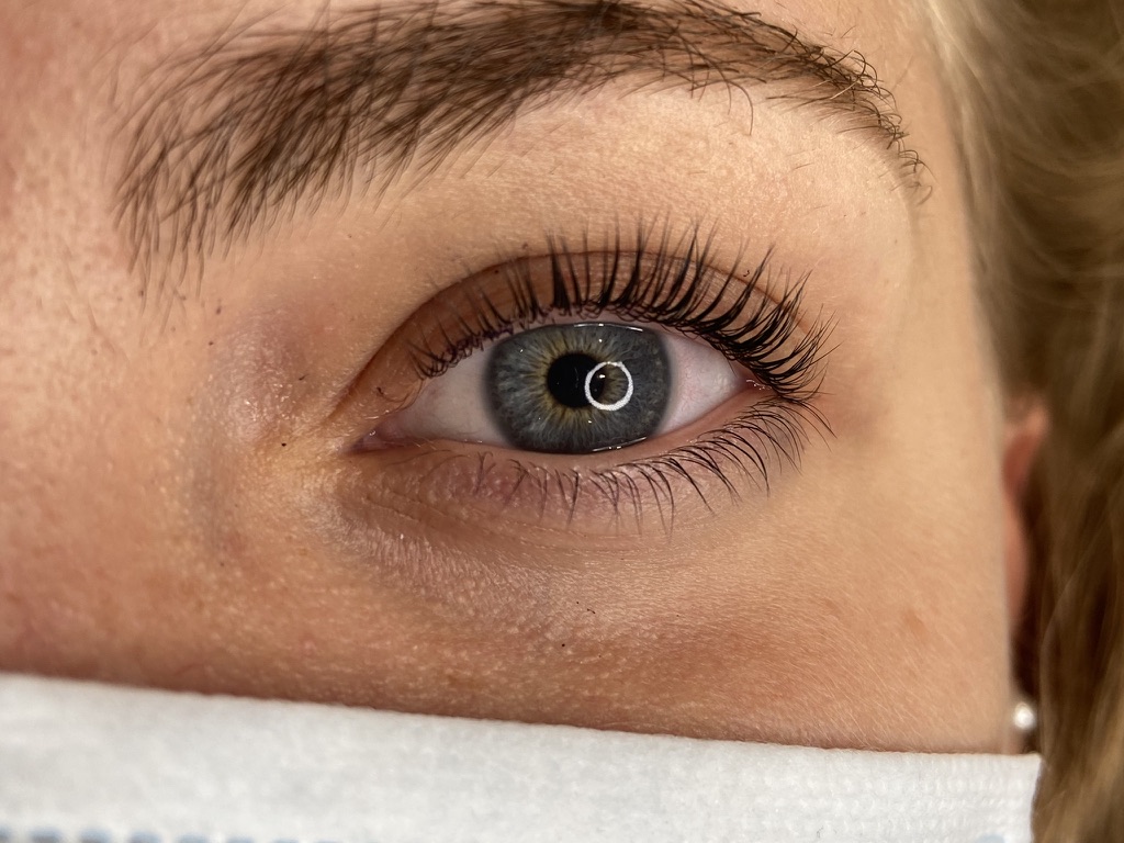 Lash lift result