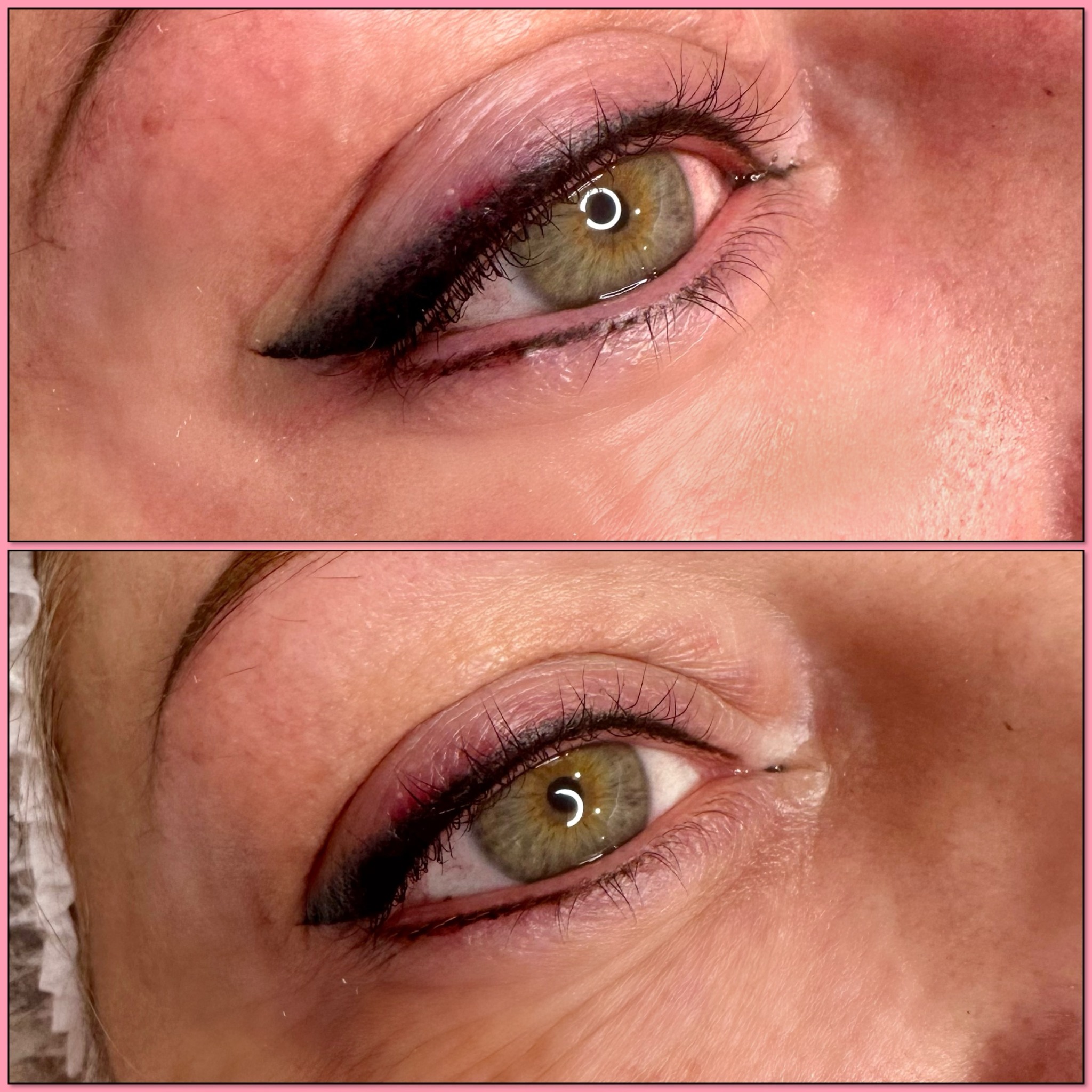 Permanent eyeliner result at Filtrr